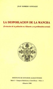 Imagen de portada del libro La despoblación de La Mancha