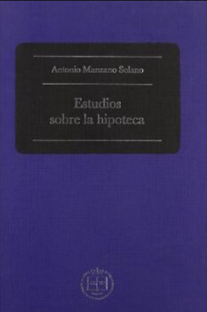 Imagen de portada del libro Estudios sobre la hipoteca