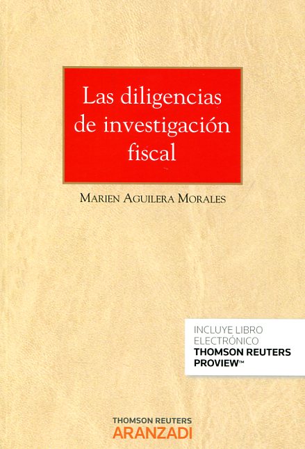 Imagen de portada del libro Las diligencias de investigación fiscal