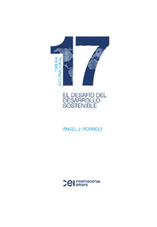 Imagen de portada del libro El desafío del desarrollo sostenible
