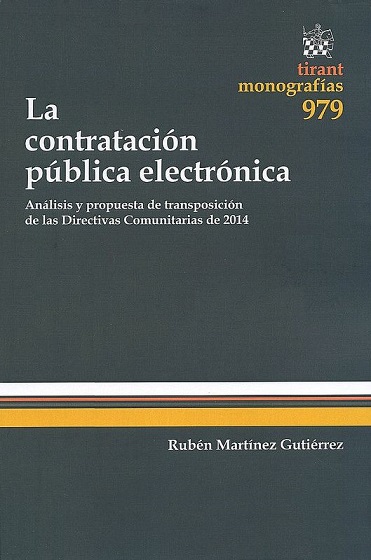 Imagen de portada del libro La contratación pública electrónica