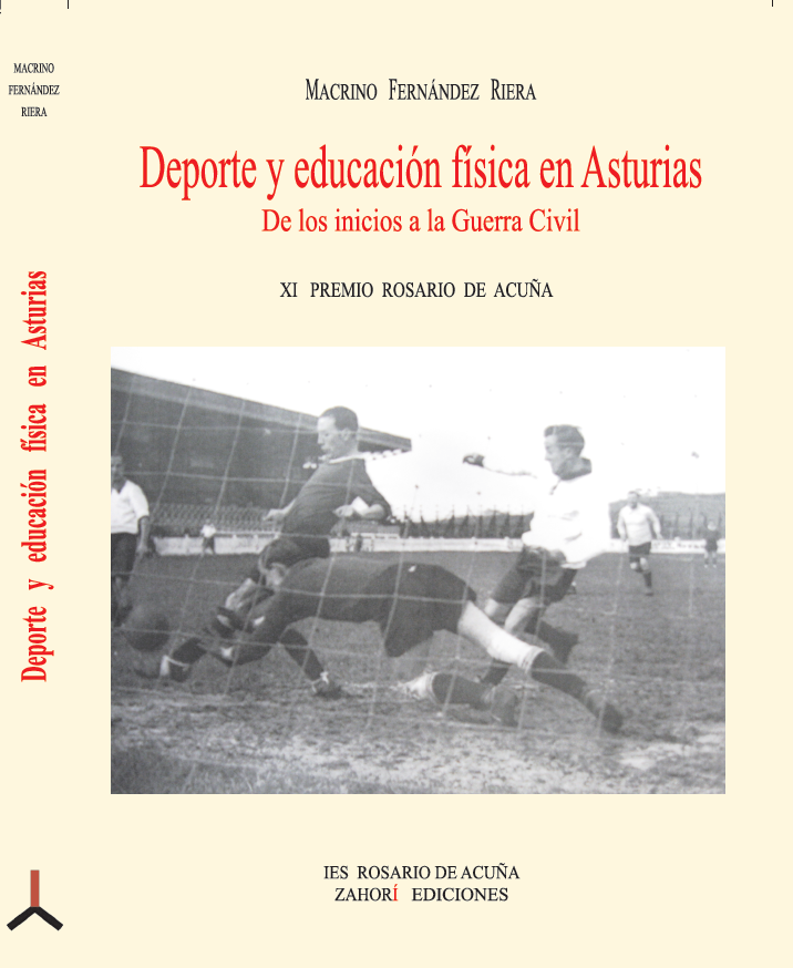 Imagen de portada del libro Deporte y educación física en Asturias