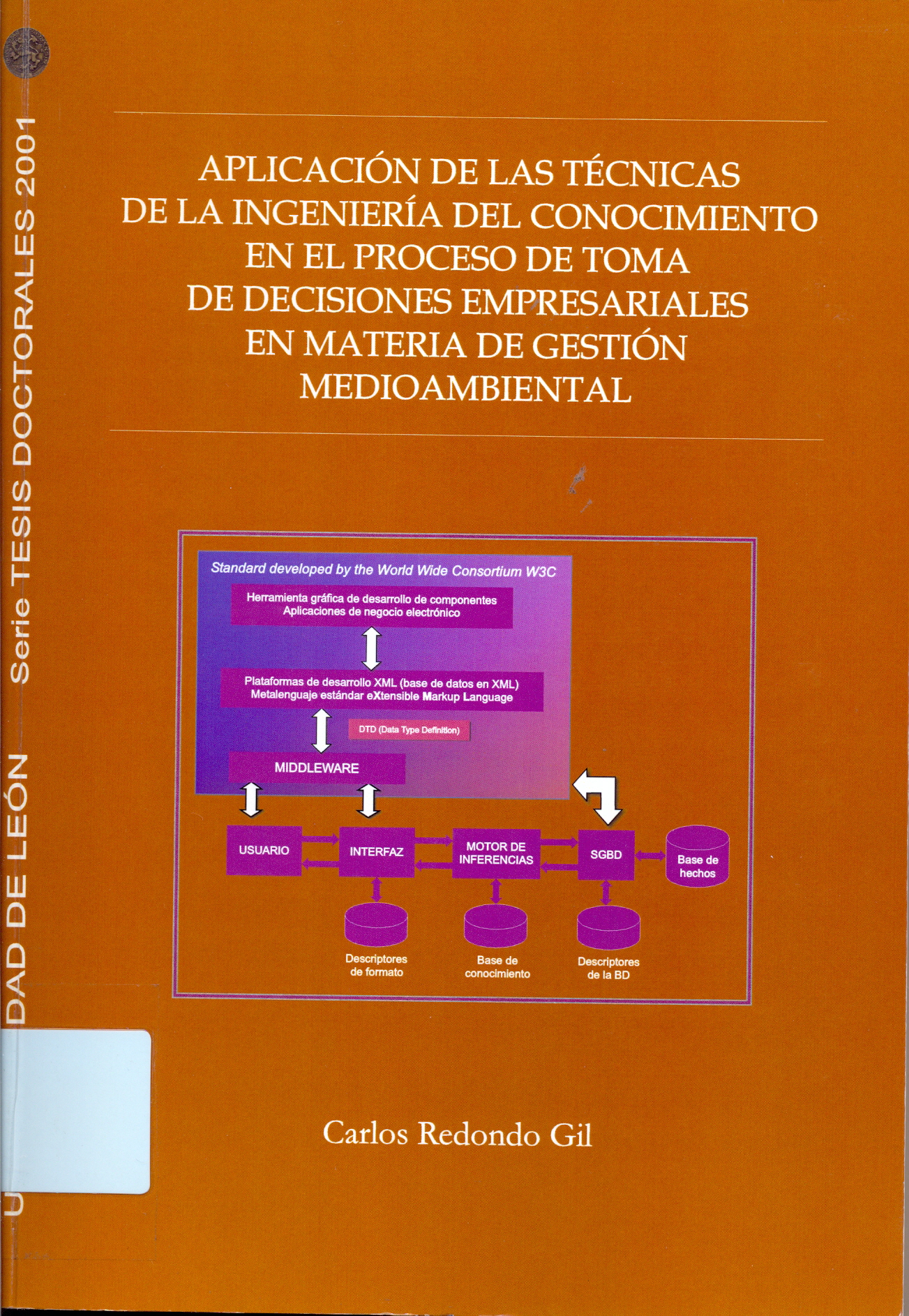 Imagen de portada del libro Aplicación de las técnicas de la ingeniería del conocimiento en el proceso de toma de decisiones empresariales en materia de gestión medioambiental
