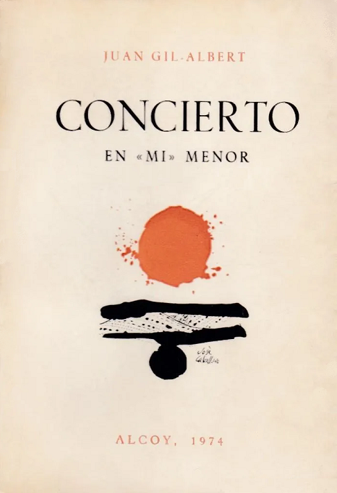 Imagen de portada del libro Concierto en "mi" menor