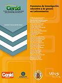 Imagen de portada del libro Panorama de la investigación educativa y de género en Latinoamérica