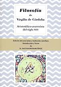 Imagen de portada del libro Filosofía de Virgilio de Córdoba
