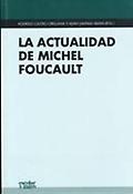 Imagen de portada del libro La actualidad de Michel Foucault