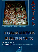 Imagen de portada del libro III Jornada de Historia de Fuente Cantos