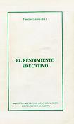 Imagen de portada del libro El rendimiento educativo