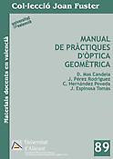 Imagen de portada del libro Manual de pràctiques d'òptica geomètrica