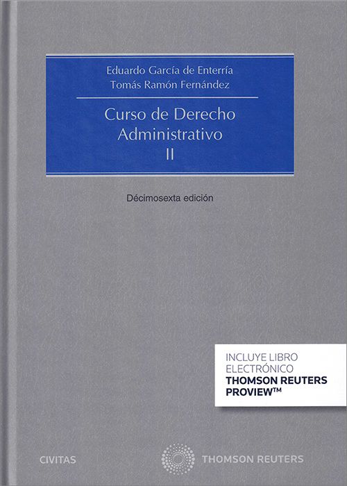 Imagen de portada del libro Curso de derecho administrativo. Tomo II [Incluye libro electrónico]