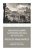 Imagen de portada del libro Discursos sobre la Primera Década de Tito Livio
