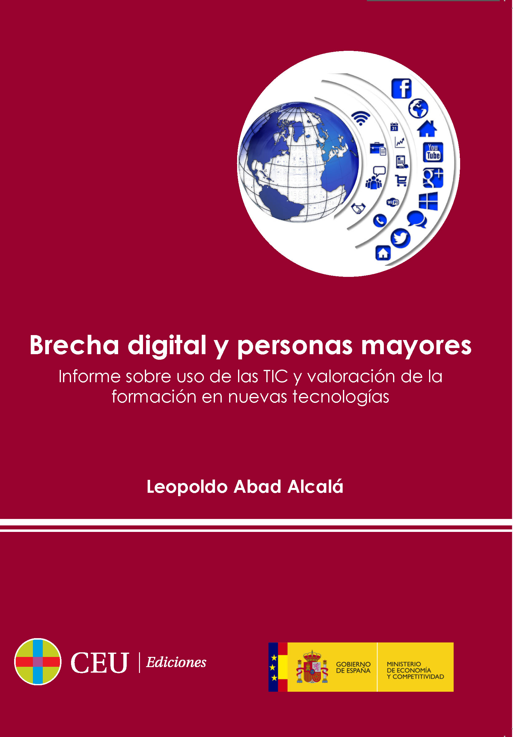 Imagen de portada del libro Brecha digital y personas mayores