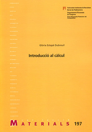 Imagen de portada del libro Introducció al càlcul