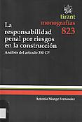 Imagen de portada del libro La responsabilidad penal por riesgos en la construcción