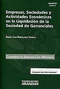 Imagen de portada del libro Empresas, sociedades y actividades económicas en la liquidación de la sociedad de gananciales