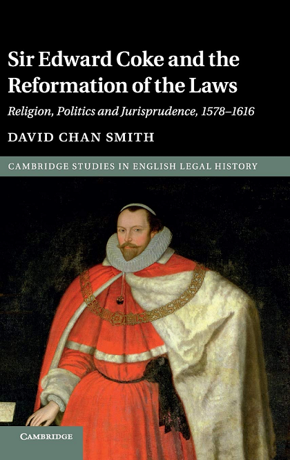 Imagen de portada del libro Sir Edward Coke and the Reformation of the Laws