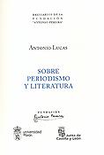 Imagen de portada del libro Sobre periodismo y literatura