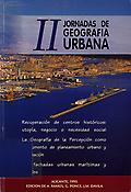 Imagen de portada del libro Jornadas de Geografía Urbana (2a. 1995. Alicante)