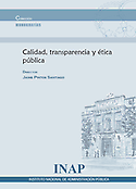 Imagen de portada del libro Calidad, transparencia y ética pública
