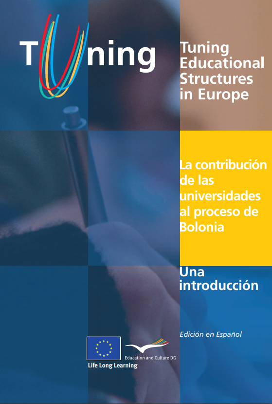 Imagen de portada del libro Una introducción a Tuning Educational Structures in Europe