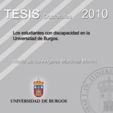 Imagen de portada del libro Los estudiantes con discapacidad en la Universidad de Burgos