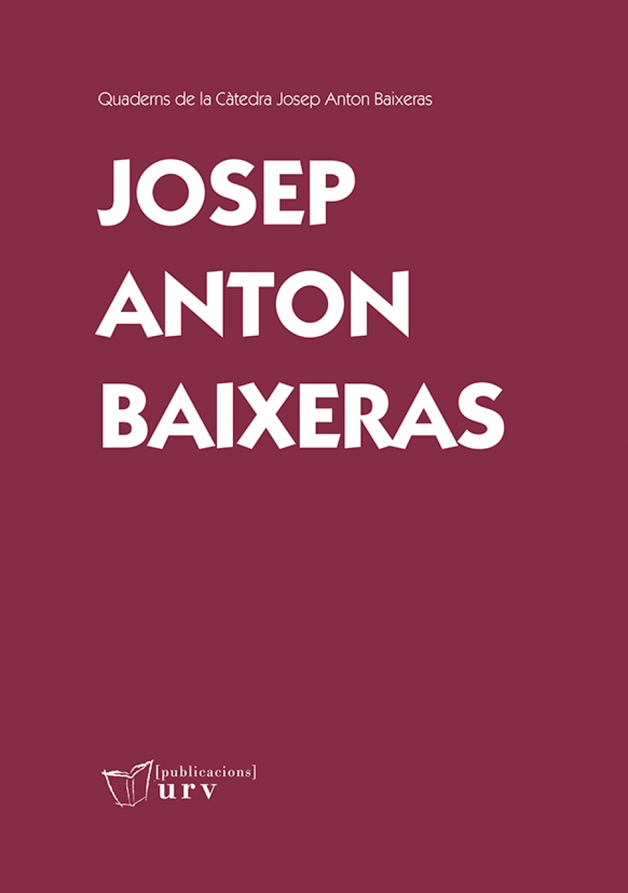 Imagen de portada del libro Josep Anton Baixeras