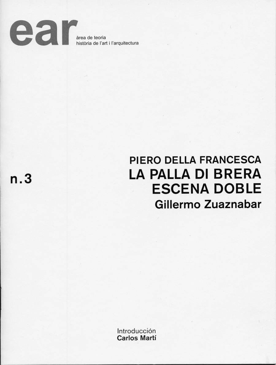 Imagen de portada del libro La Palla di Brera, escena doble