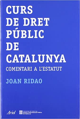 Imagen de portada del libro Curs de dret públic de Catalunya