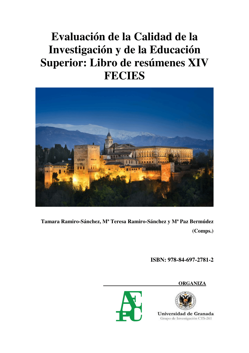 Imagen de portada del libro Evaluación de la Calidad de la Investigación y de la Educación Superior