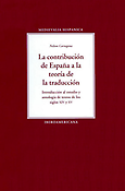 Imagen de portada del libro La contribución de España a la teoría de la traducción