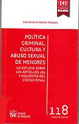 Imagen de portada del libro Política criminal, cultura y abuso sexual de menores