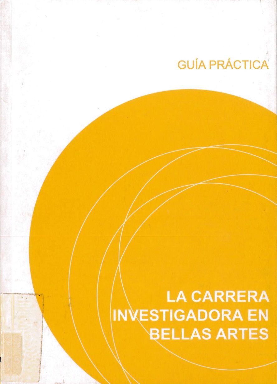 Imagen de portada del libro La carrera investigadora en Bellas Artes