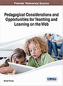 Imagen de portada del libro Pedagogical considerations and opportunities for teaching and learning on the Web