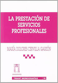 Imagen de portada del libro La prestación de servicios profesionales