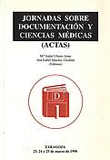 Imagen de portada del libro Jornadas sobre documentación y ciencias médicas
