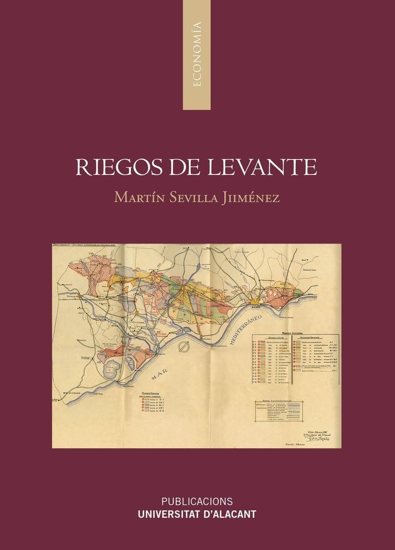 Imagen de portada del libro Riegos de Levante