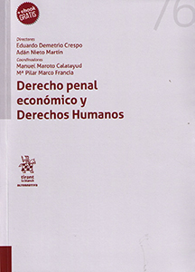 Imagen de portada del libro Derecho penal económico y derechos humanos