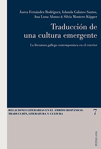 Imagen de portada del libro Traducción de una cultura emergente