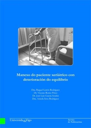 Imagen de portada del libro Manexo do paciente xeriátrico con deterioración do equilibrio