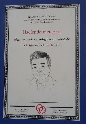 Imagen de portada del libro Haciendo memoria