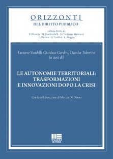 Imagen de portada del libro Le autonomie territoriali