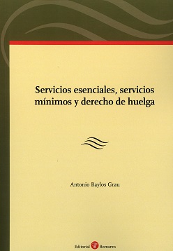 Imagen de portada del libro Servicios esenciales, servicios mínimos y derecho de huelga
