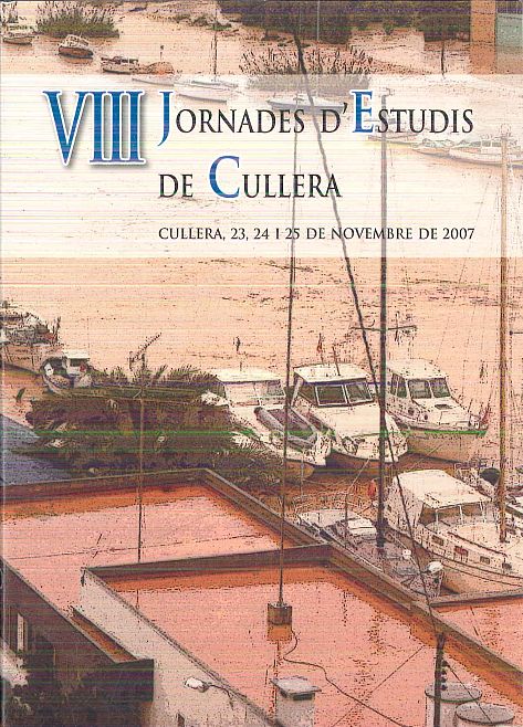 Imagen de portada del libro VIII Jornades d'Estudis de Cullera