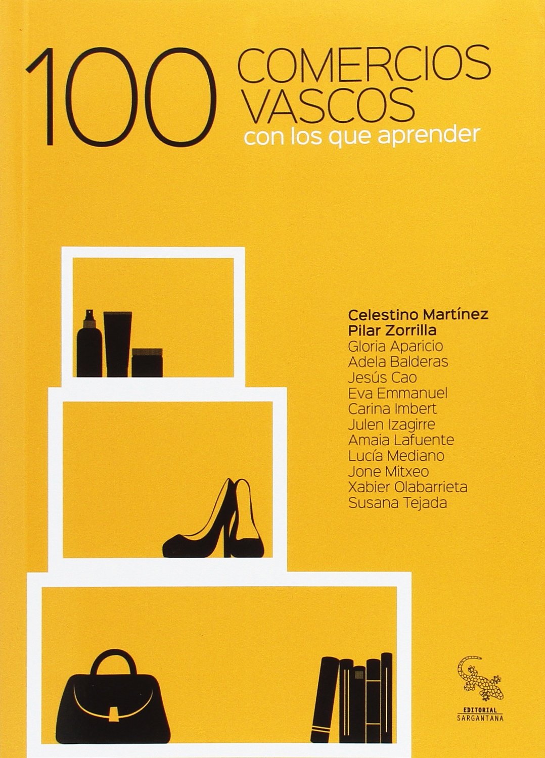 Imagen de portada del libro 100 comercios vascos con los que aprender