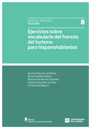 Imagen de portada del libro Ejercicios sobre vocabulario del francés del turismo para hispanohablantes