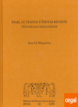 Imagen de portada del libro Mari, le temple d'Ishtar revisité