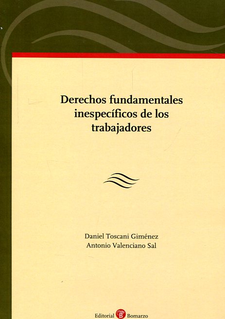 Imagen de portada del libro Derechos fundamentales inespecíficos de los trabajadores