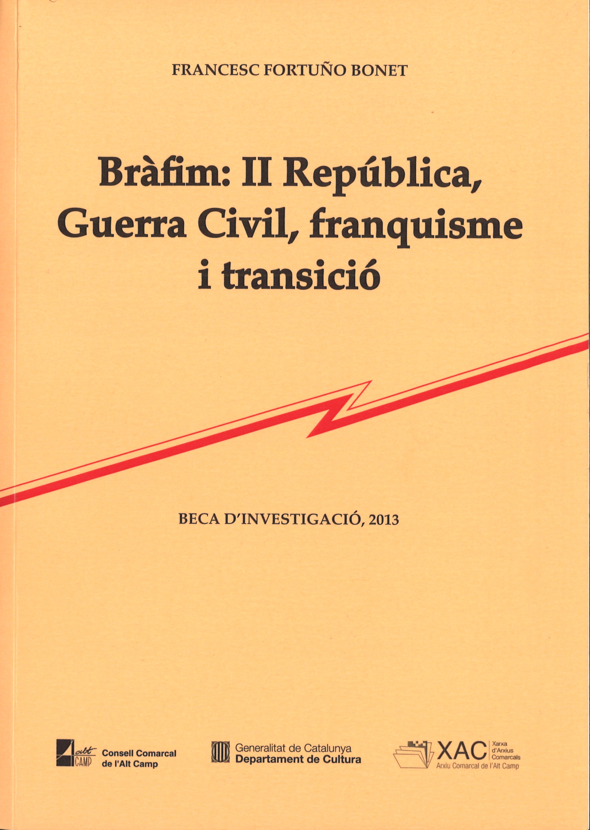 Imagen de portada del libro Bràfim