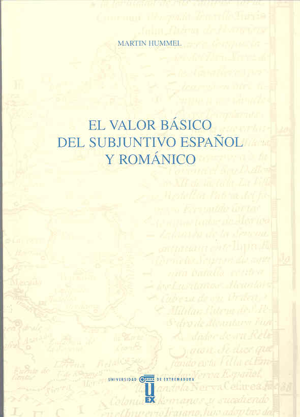 Imagen de portada del libro El valor básico del subjuntivo español y románico